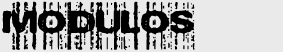 M&oacute;dulos